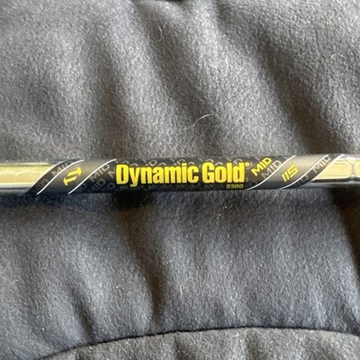 TRUE TEMPER DYNAMIC Gold Mid 115 FITTING SHAFT Stiff Flex 36  Callaway Tip .355 