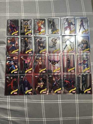 2025 Topps Chrome Marvel Base Lot 45 Cards!