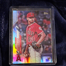 Topps 2020 Topps Jose Rodriguez Los Angeles Angels Rookie Card #678. rookie card picture