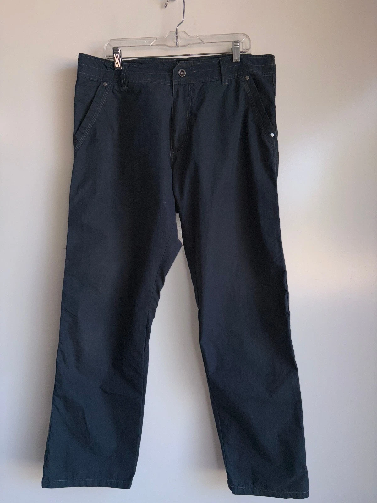KUHL Kontra Lightweight Pants Men's Size 38 Hiking Outdoors Teal