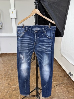   Dsquared2 Avant Gard Punk Jeans Made In Italy Opium Rare Size 54