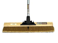 Flex-Power Unbreakable Commercial Push Broom (Contractors 24 Inch) Medium Bri...