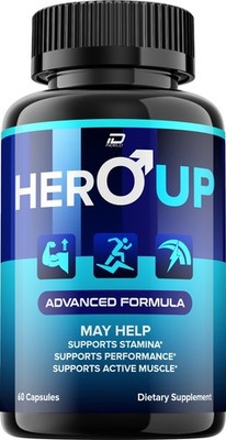 (1 Pack) Hero Up for Men Capsules   HeroUp Vitamin Complex Pills, Energy