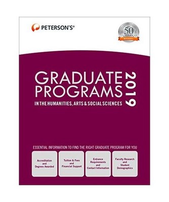 Graduate Programs in the Humanities, Arts & Social Sciences 2019 [Grad 2], Peter