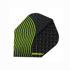 Harrows Green Swirl 75 Dimplex Standard Dart Flights