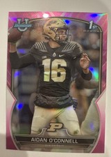AIDAN OCONNELL PINK PARALLEL RC 2023 Bowman U LAS VEGAS RAIDERS G A01