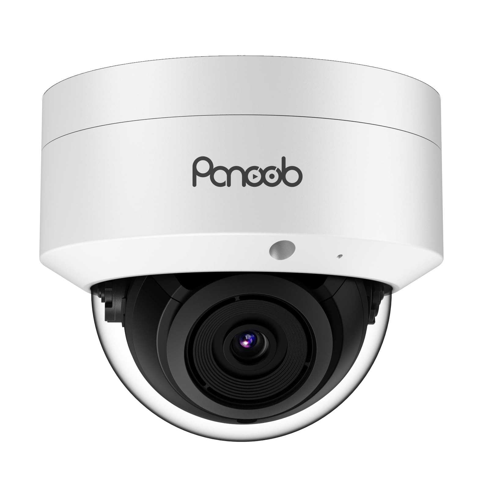 4K PoE Vandal-Proof Dome with Mic, H.265 Outdoor IP PoE , Hu
