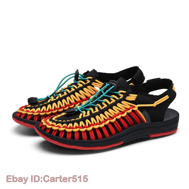 PANTOFOLA D’ORO Sandali uomo fatti a mano casual ciabatte outdoor spiaggia romana sandali piatti giardino