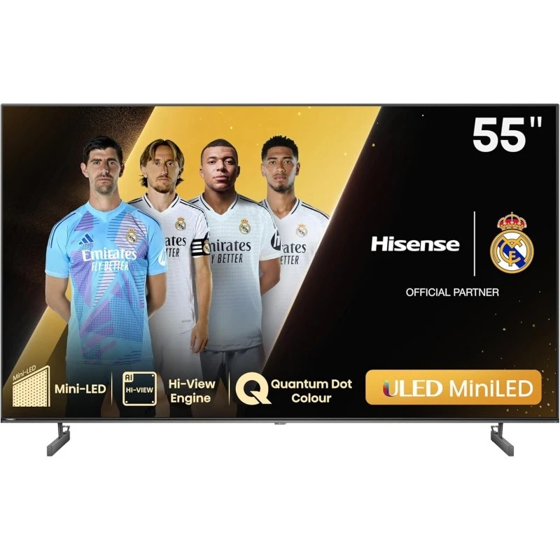 Fernseher Hisense 55U6NQ Mini-LED 55" 4K Ultra HD mit Smart-TV und WLAN - Bild 1 von 1