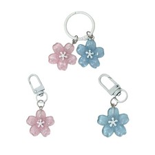 Delicate Resin Floral Keychain Unique Handmade Charm for Keys Bags Fashion