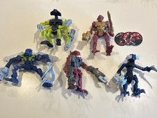 Lego Bionicle McDonald's Happy Meal Action Figures Lot A - 5 Different Figures