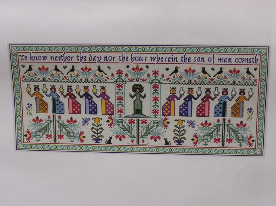 Long Dog Samplers Cross Stitch Chart "Wise & Foolish" FRANCE - NEW IN PACKAGE! - Image 3 of 3