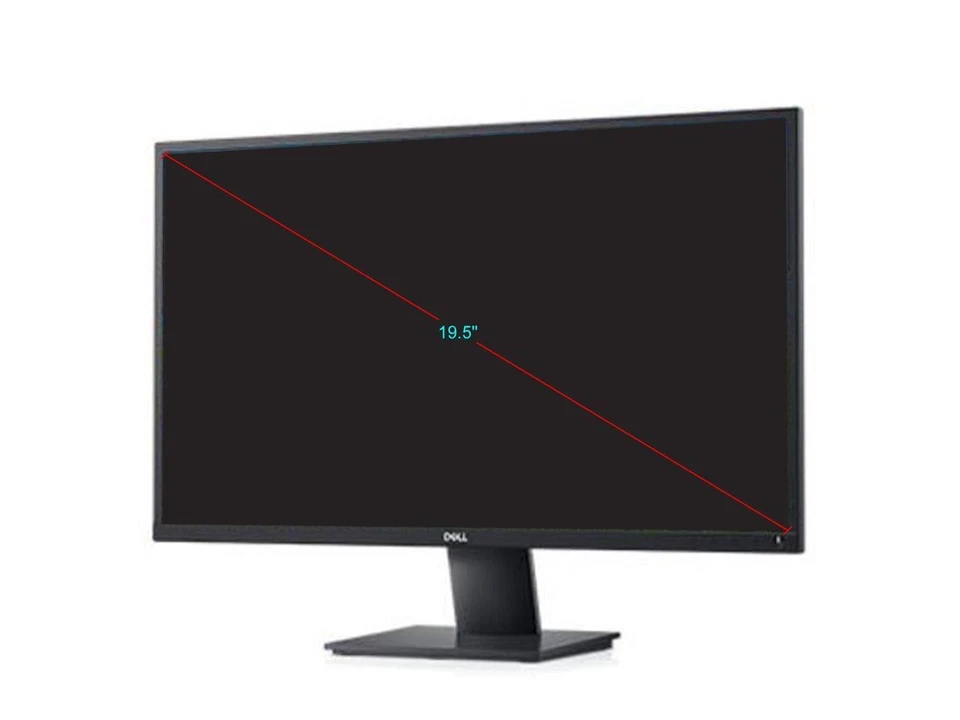 Dell 19.5" 60 Hz TN Monitor 5 ms (GTG) D-Sub, DisplayPort Flat Panel DELL-E2020H - Image 2 of 4
