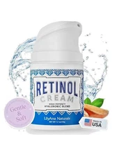LilyAna Naturals Retinol Cream Moisturizer - 1.7oz