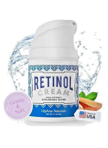 LilyAna Naturals Retinol Cream Moisturizer - 1.7oz