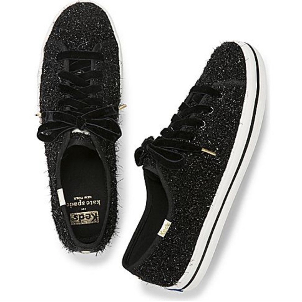 KATE SPADE NY FOR KEDS KICKSTART TINSEL SNEAKERS NEW IN BOX SZ 11M