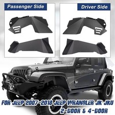 Frontrear Inner Fender Liner For 2007-2018 Jeep Wrangler Jk Truck Accessories