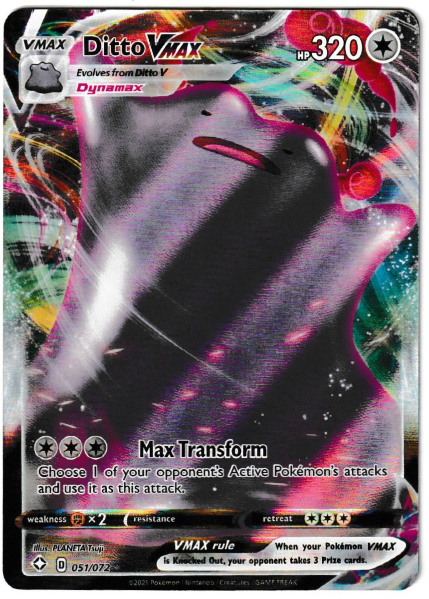 ditto vmax pokemon card value & V - Shining Fates - Ultra Rare Lot this piece serves as a premier focal point for any high Every Valuable Ditto Card In