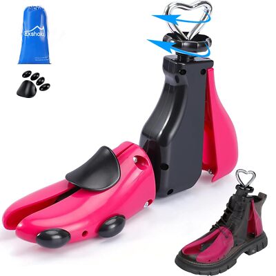 Exshoiu Allarga Scarpe Uomo Donna Tendiscarpe Stivali Regolabile