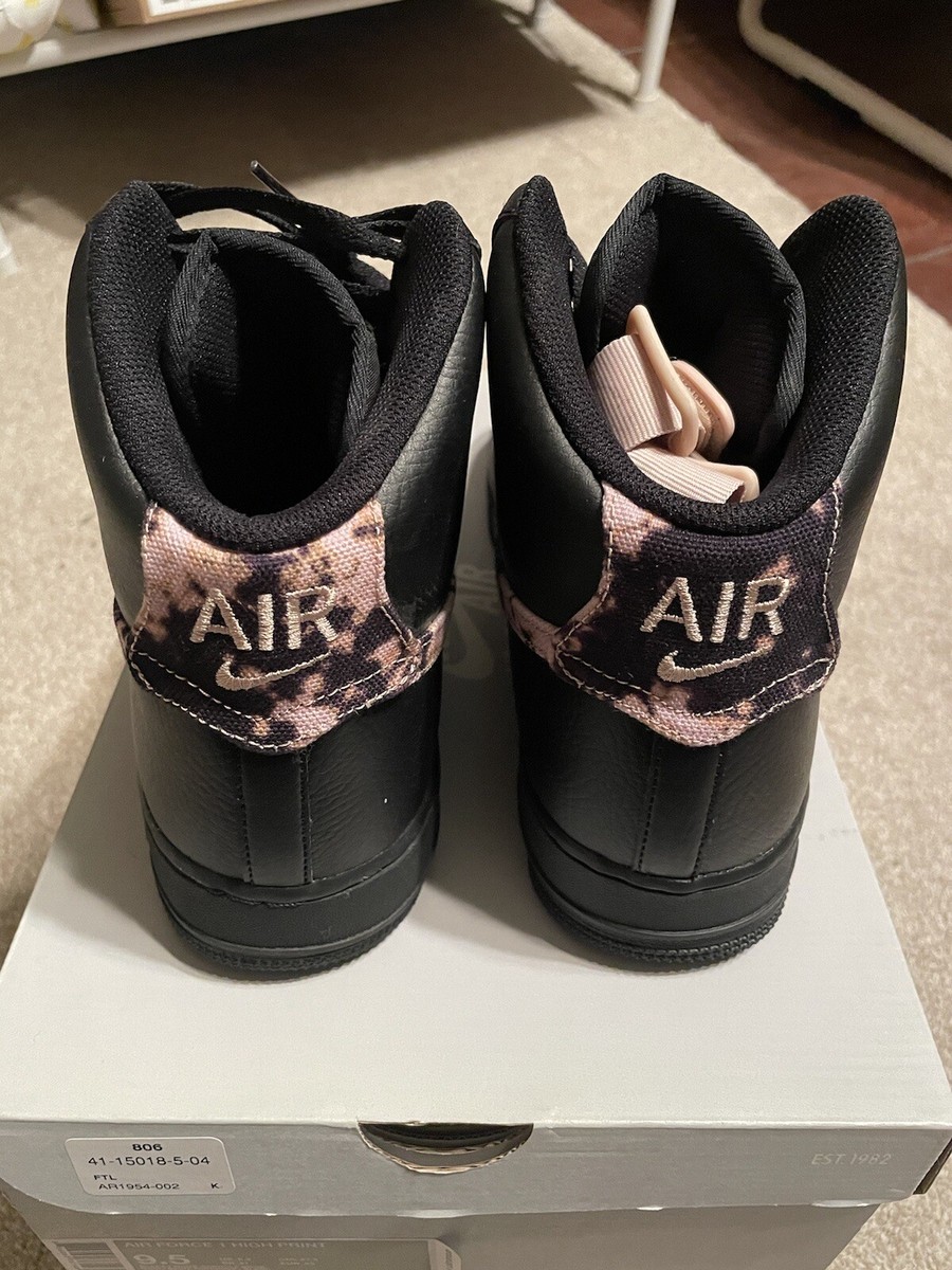 Size 9.5 - Nike Air Force 1 High Acid Wash Print 2018 - Limited