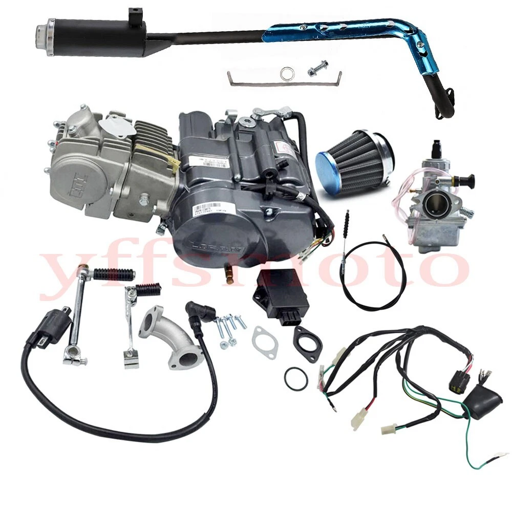 Lifan 150cc Horizontal Kick Start Engine Motor w Kit for Honda