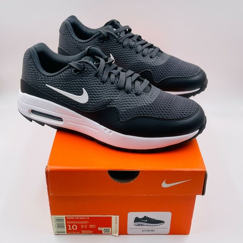 Nike Golf Air Max 1 G Black White Shoes CI7736-001, Women\u0026#039;s Size 10 |  eBay
