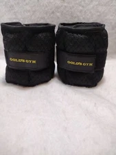 Gold's Gym 5-Pound Pair (2) 2.5lb Adjustable Ankle Weights No Box Included