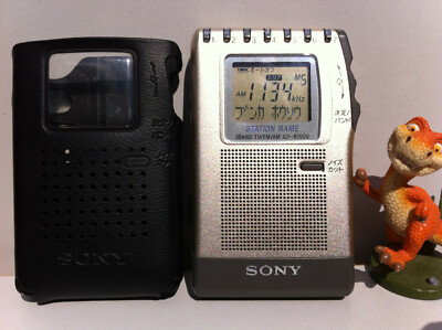 SONY ICF-R700V Radio Receiver 3Band FM/AM/TV Boxed Retractable