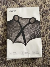 Sheertex Over The Knee Striped Rip Resist Tights Size 3XL Black