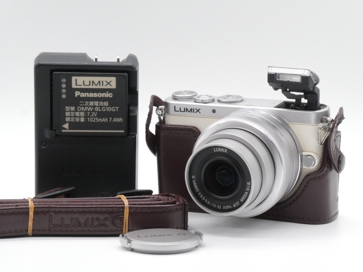 English OK *EXC+5* LUMIX DMC GM1 White 16.0MP Digital Camera G 12  