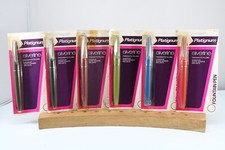 Vintage NOS Platignum Silverline Fountain Pens, 6 Different Items, UK Seller