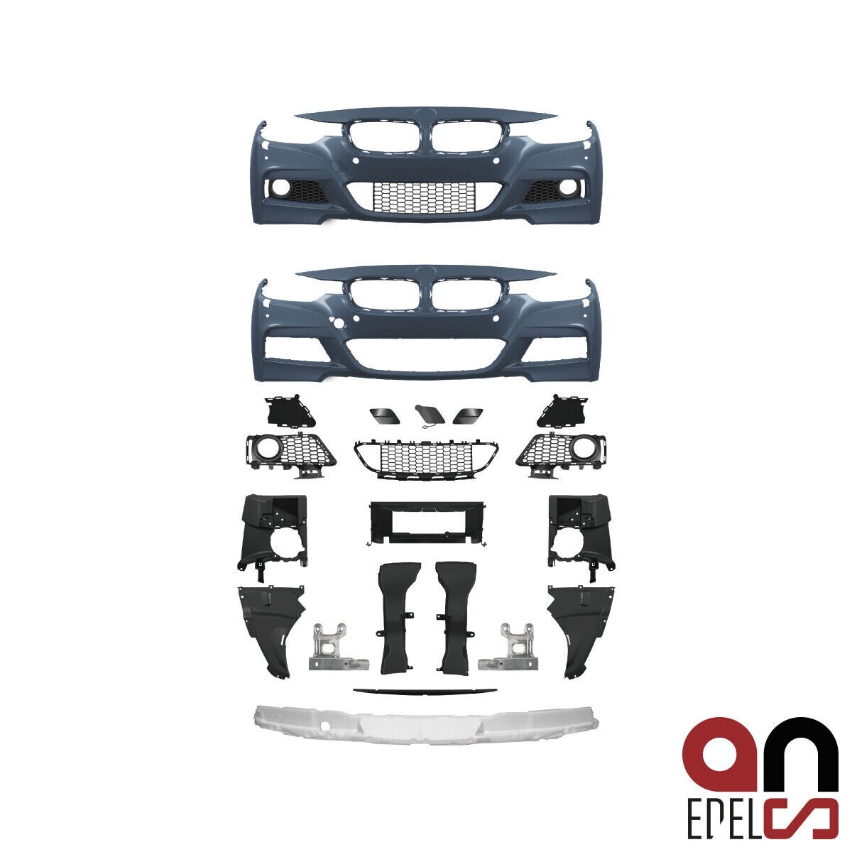 Pare-choc avant Pack M BMW F30 F31 pour réparer et relooker votre carrosserie