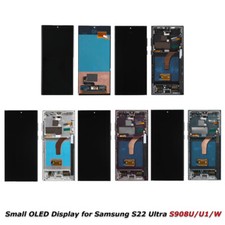 Small OLED Display LCD Touch Screen For Samsung Galaxy S22 Ultra SM-S908U/U1/W