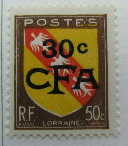 Reunion CFA France 1949-52 30c on 50c MH* A16P50F838 - Photo 1/1
