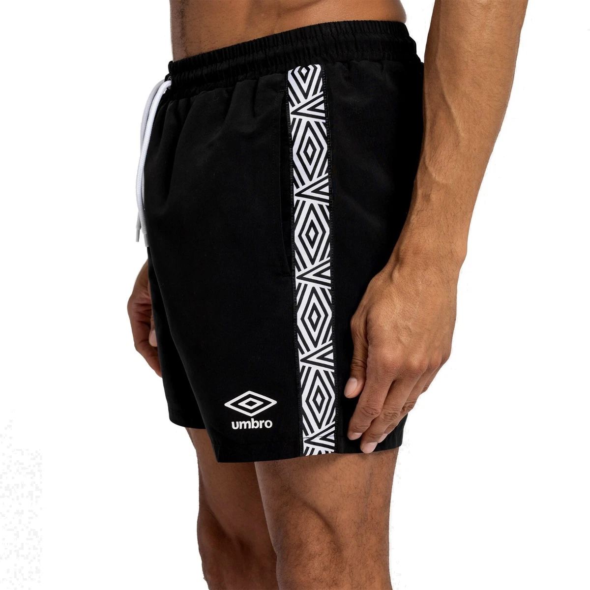 Black umbro shorts hotsell