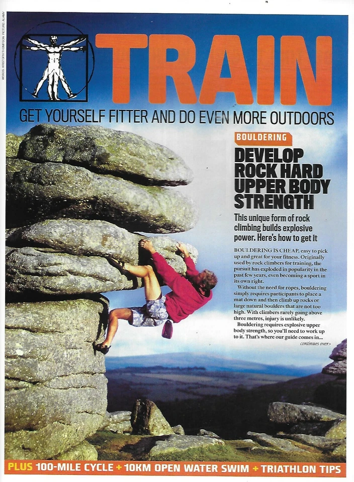 Outdoor Fitness Magazine Boost Power Fitness Weight Loss Track Cycling 2012 . - Image 2 of 4