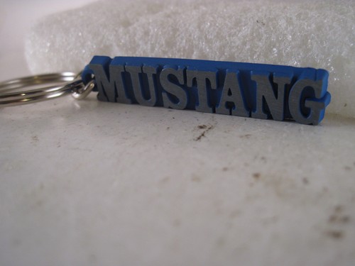 Portachiavi Mustang nuovo di zecca (5jl30 16) blu - Foto 2 di 3