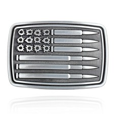 American Flag Men's Belt Buckle Western Cowboy Native American XFL-02-S 