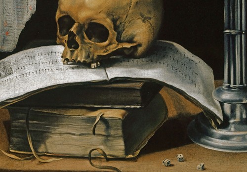 Vanitas Still Life With Skull by Sebastian Stoskopff Giclée Print - Multi-Size - Picture 7 of 7