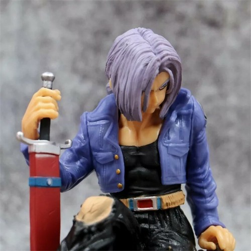 Personaggio Dragon Ball Z Trunk Del Futuro 14 CM Giocattolo Manga Collezione Dbz - Foto 6 di 9
