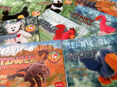 TY BEANIE BABYS - SAMMLER TRADING CARDS - SERIE 1 - ROOKIE - GEBURTSTAG
