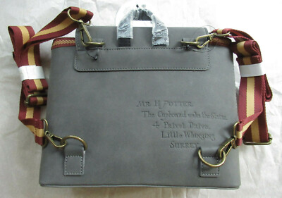 Loungefly RARE Harry Potter Gray Convertible Gryffindor Backpack Hogwarts RARE LOUNGEFLY Harry Potter convertible mini backpack  main image 3