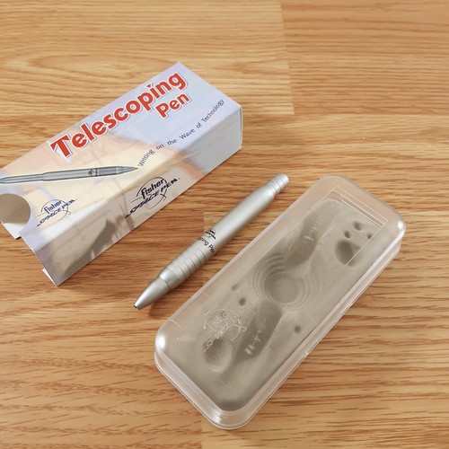 Fisher Space Pen Telescoping PR4 Black Ink/Medium Point Aluminum