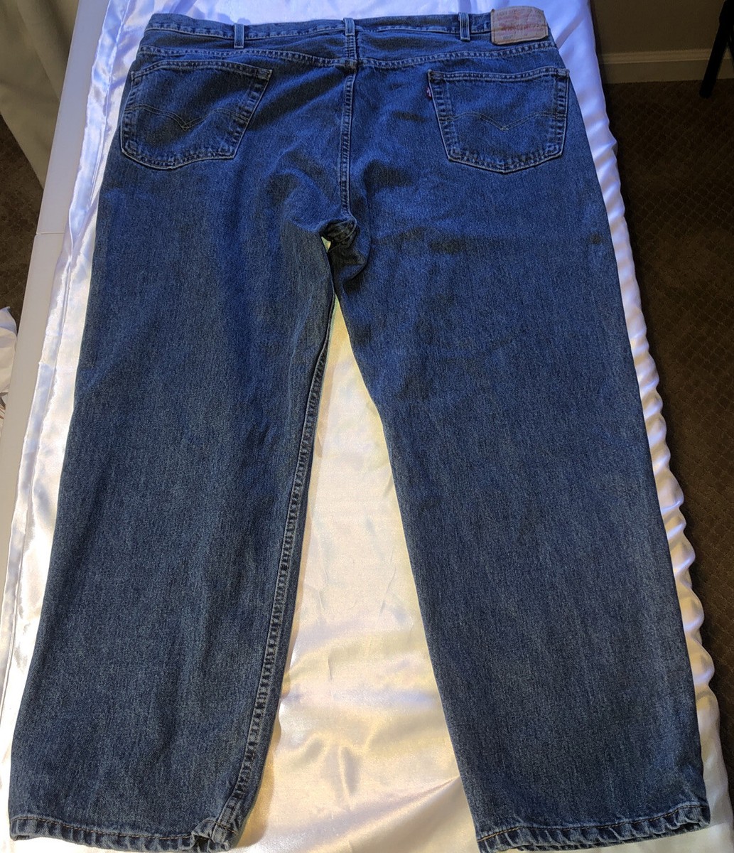 Levis 550 Denim Pants Size 46x30 Waterless Jeans View 3