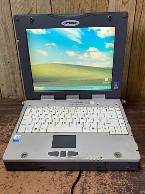 Vintage Rugged Tough Windows XP PRO SP3 Laptop ITRONIX.