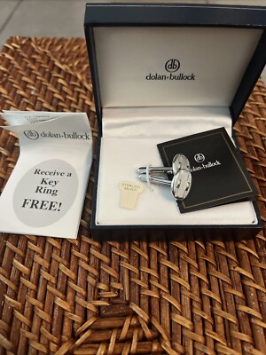 dolan bullock manschettenknöpfe Silber Sterling 