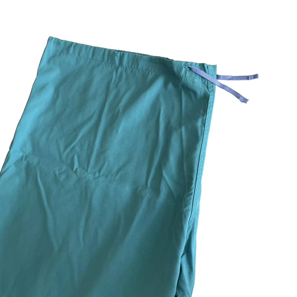 Nwt EWC Scrub Medical Pants Reversible Uniform Unisex 3XL Teal Turquoise LB2 - Image 3 of 4