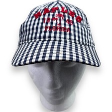 Alvin  s Island Sun Hat Kids Naples Florida Black Plaid Original Brand