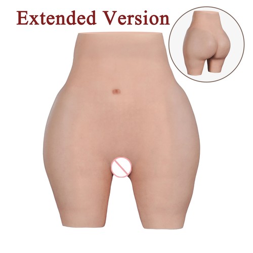 8TH Silicone Fake Ass Butt Lifter Crossdresser Realistic Vagina Panties Hip Lift - Picture 23 of 24