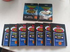 (7) 1992 TOPPS Stadium Club Series 2 Hockey Sealed Packs And (2) 1991 Packs